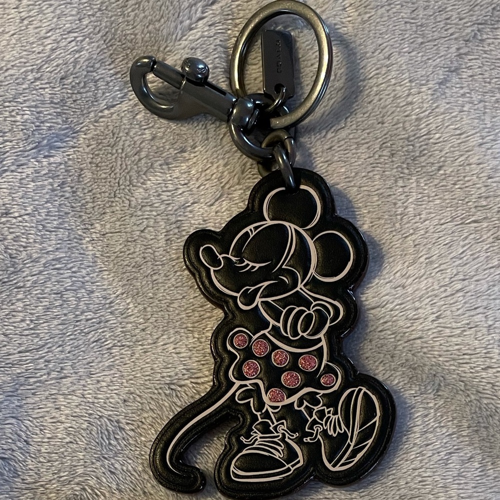 Coach Minnie keychain